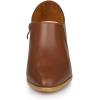 imageAllegra K Womens Heel Boots Pointed Toe Chunky Heels Ankle BootiesBrown