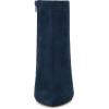 imageAllegra K Womens Pointy Toe Side Zip Block Heel Ankle BootsNavy Blue