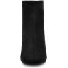 imageAllegra K Womens Square Toe Ankle Boots Chunky Low Heels BootsBlack