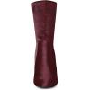 imageAllegra K Womens Velvet Round Toe Block Heels Foldable Mid Calf BootsBurgundy