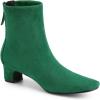 imageAllegra K Womens Square Toe Ankle Boots Chunky Low Heels BootsEmerald Green