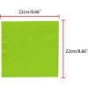 imageAllegra K Mens Pocket Squares Handkerchiefs Solid Color for Wedding PartyLime