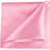 imageAllegra K Mens Pocket Squares Handkerchiefs Solid Color for Wedding PartyPink