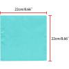 imageAllegra K Mens Pocket Squares Handkerchiefs Solid Color for Wedding PartyTurquoise