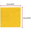 imageAllegra K Mens Pocket Squares Handkerchiefs Solid Color for Wedding PartyYellow