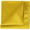 imageAllegra K Mens Pocket Squares Solid Color Classic Textured Handkerchiefs for Wedding BusinessYellow
