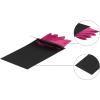 imageAllegra K Mens PreFolded Pocket Squares on Card Solid Triangles Suit HandkerchiefFuchsia
