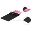 imageAllegra K Mens PreFolded Pocket Squares on Card Solid Triangles Suit HandkerchiefPink