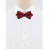 imageAllegra K Mens PreTied Bowties Plain Adjustable Neck Wedding Pointed Bow TiesWine Red