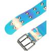 imageAllegra K Womens Clear Waist Belts Plus Size Grommet Transparent Pin Buckle Belt for Jeans Dresses ShortsColorful
