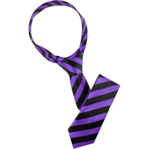 imageAllegra K Mens Stripe Classic SelfTied Necktie Skinny Tie Slim Ties for Business CasualPurple