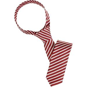 imageAllegra K Mens Stripe Classic SelfTied Necktie Skinny Tie Slim Ties for Business CasualRed