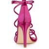 imageAllegra K Womens Open Toe Strappy Straps Stiletto Heel Hot Pink Sandals 85 M US