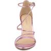 imageAllegra K Womens Party Strappy Stiletto High Heels SandalsPink