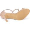 imageAllegra K Womens Rhinestone Ankle Strap Stiletto High Dust Pink Heels Sandals 8 M US