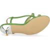 imageAllegra K Womens Slingback Strappy Kitten Heel SandalsGreen