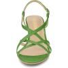 imageAllegra K Womens Slingback Strappy Kitten Heel SandalsGreen
