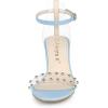 image:imageAllegra K Womens Clear Block Heel Ankle Strap Heeled SandalsSky Blue