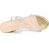 image:imageAllegra K Womens Strappy Rhinestone Block Heel Slide SandalsGold