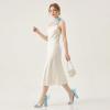 image:imageAllegra K Womens Bow Shoes Open Toe Chunky Heel SandalsLight Blue