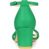 image:imageAllegra K Womens Chunky Heels Ankle Strap Braided Heel Green Sandals 75 m US