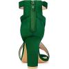image:imageAllegra K Womens Crisscross Ankle Strap Chunky Heel Green Sandals 10 m US