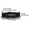 image:imageAllegra K Womens Detachable Lace Adjustable Elastic Shoe Ankle Straps for HeelsBlack Lace