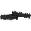 image:imageAllegra K Womens Detachable Lace Adjustable Elastic Shoe Ankle Straps for HeelsBlack Flower
