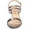 image:imageAllegra K Womens Slingback Block Heel Ankle Strap SandalsGunmetal