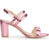 image:imageAllegra K Womens Slingback Block Heel Ankle Strap SandalsPink