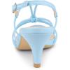 image:imageAllegra K Womens Strappy Slingback Kitten Heels SandalsSky Blue