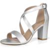 image:imageAllegra K Womens Crisscross Straps Dress Sandals
