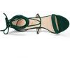 image:imageAllegra K Women Open Toe Stiletto High Heel LaceUp Green Sandals  10 m US