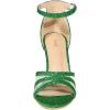 image:imageAllegra K Womens Glitter Ankle Strap Grass Green Stiletto Heels Sandals 9 m US