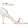 image:imageAllegra K Womens Glitter Ankle Strap Stiletto Heel Sandals 7 White