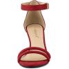 image:imageAllegra K Womens Kitten Heel Ankle Strap Sandals ShoesRed