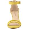 image:imageAllegra K Womens Kitten Heel Ankle Strap Sandals ShoesYellow