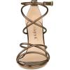 image:imageAllegra K Womens Open Toe Strappy Straps Stiletto Heel Brown Sandals 9 M US