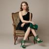 image:imageAllegra K Womens Platform Gladiator Strappy Open Toe Stiletto High Heel SandalsEmerald Green