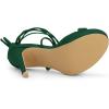 image:imageAllegra K Womens Platform Stiletto Heels Emerald Green Lace Up Sandals  7 m US