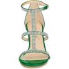 image:imageAllegra K Womens Rhinestone Ankle Strap Stiletto High Green Heel Sandals 7 m US