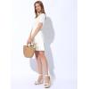 image:imageAllegra K Wedges Sandal Platform Open Toe Ankle Strap Espadrille Wedge Heel Sandals for WomenWhite