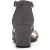 image:imageAllegra K Womens Ankle Strap Open Toe SandalsGrey