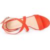 image:imageAllegra K Womens Ankle Strap Open Toe SandalsOrange