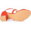 image:imageAllegra K Womens Ankle Strap Open Toe SandalsOrange