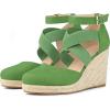 image:imageAllegra K Womens Espadrilles Closed Toe Wedges Heels SandalsOlive Green