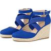 image:imageAllegra K Womens Espadrilles Closed Toe Wedges Heels SandalsRoyal Blue