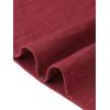 image:imageAllegra K Sleeveless Dress for Women V Neck Bow Tie Smocked A Line Summer Casual Tiered Midi DressesBurgundy