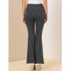 image:imageAllegra K Womens Flare Jeans 70s Outfits High Waisted Stretchy Denim Pants Trendy Bell Bottom JeansBlackgrey