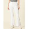 image:imageAllegra K Womens Flare Jeans 70s Outfits High Waisted Stretchy Denim Pants Trendy Bell Bottom JeansWhite